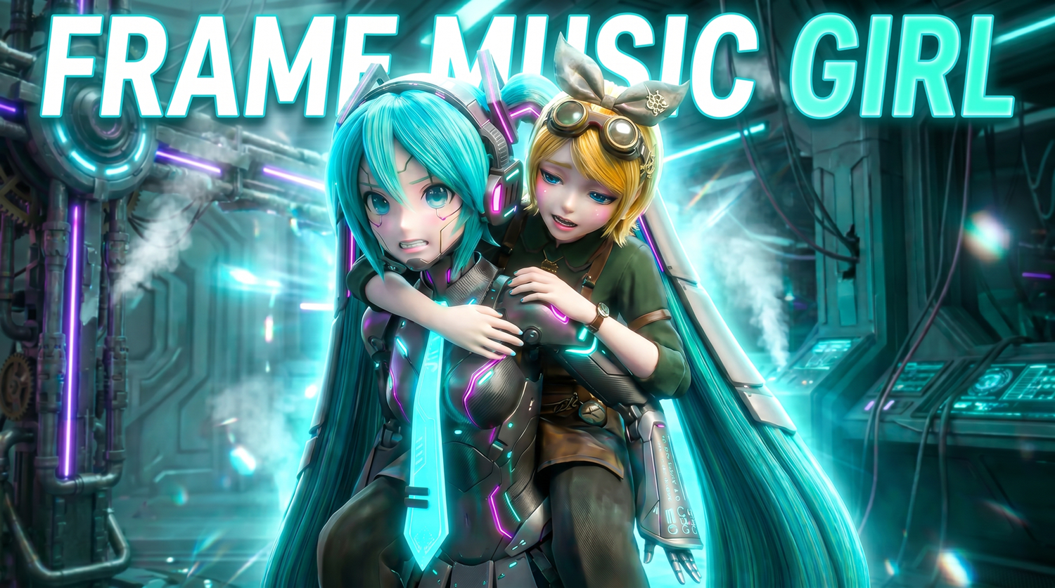 Lost Words — Frame Music Girl MV